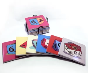 Geek Pop Coasters by Paul Bielaczyc