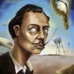 Dali art by Michael Bielaczyc