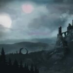 Castle Atheles Sagaborn Art by Michael Bielaczyc