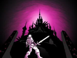 Courage Against Calamity Legend of Zelda Art by Paul Bielaczyc