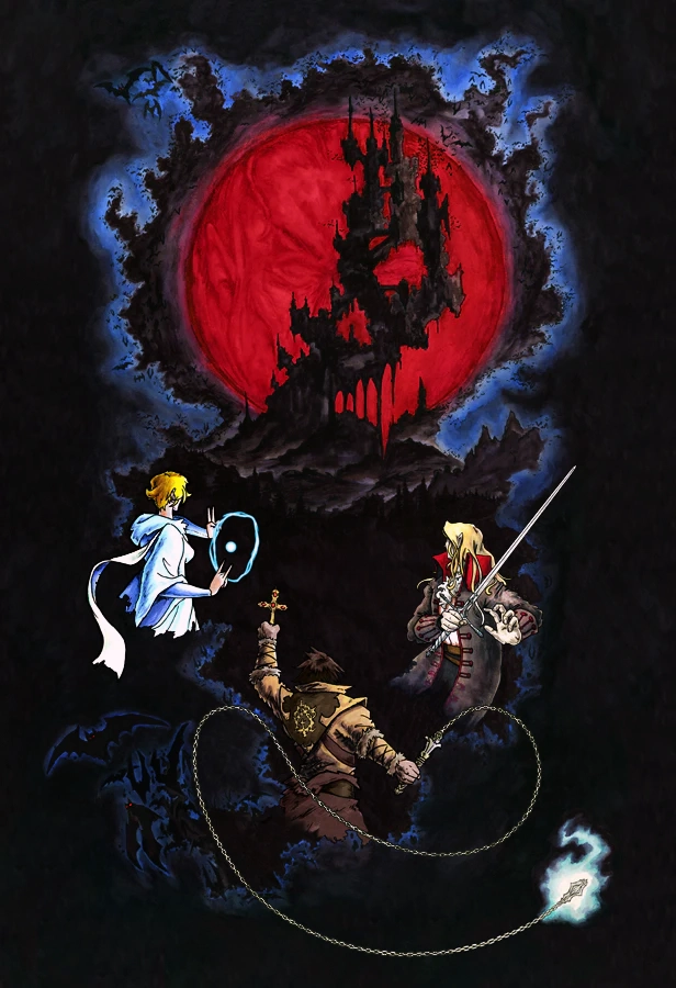 Castlevania Art by Paul Bielaczyc